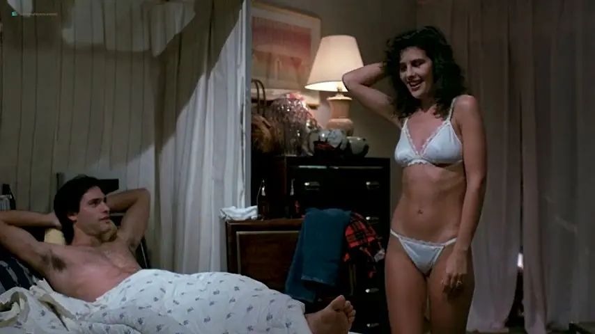 Barbara Crampton, Suzee Slater, Karrie Emerson in Chopping Mall (1986) Scene